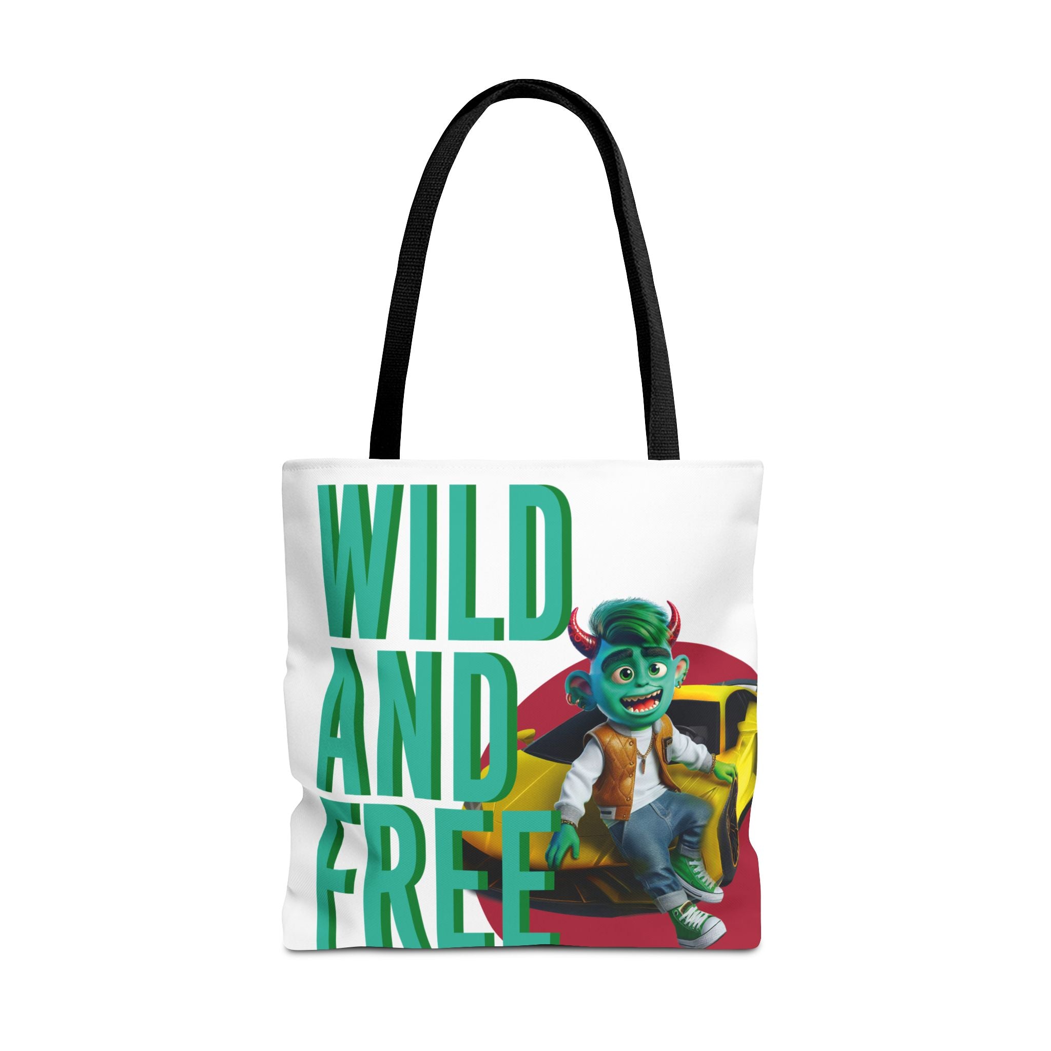 Image of Stylish All-Over Print Tote Bag – Durable & Functional
